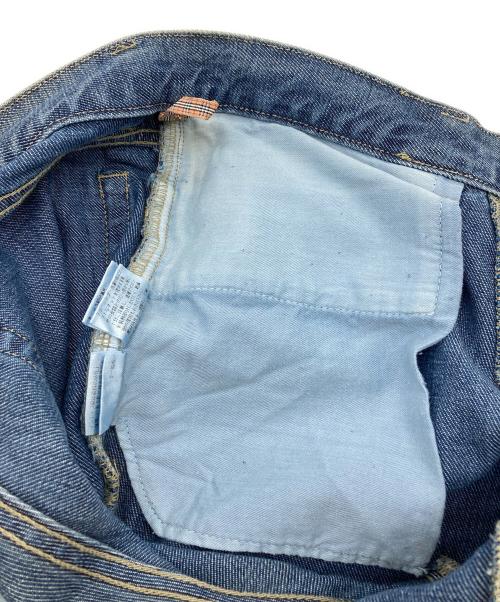 BURBERRY BLUE LABEL（バーバリー ブルー レーベル）BURBERRY BLUE LABEL (バーバリー ブルー レーベル) スパンコールデニムパンツ　ジーンズ ブルー サイズ:38の古着・服飾アイテム