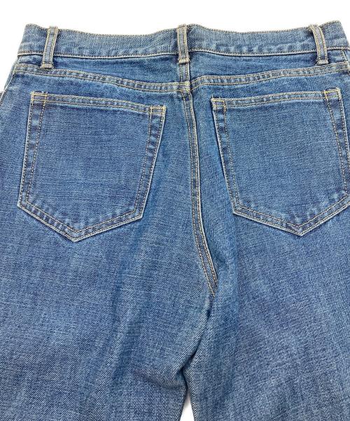 BURBERRY BLUE LABEL（バーバリー ブルー レーベル）BURBERRY BLUE LABEL (バーバリー ブルー レーベル) スパンコールデニムパンツ　ジーンズ ブルー サイズ:38の古着・服飾アイテム