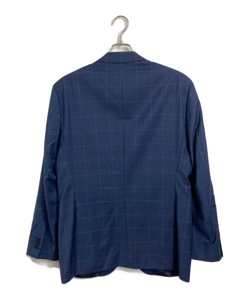 BOSS HUGO BOSS（ボス ヒューゴボス）BOSS HUGO BOSS (ボス ヒューゴボス) セットアップスーツ　ビジネススーツ ネイビー サイズ:US40R／UK50の古着・服飾アイテム