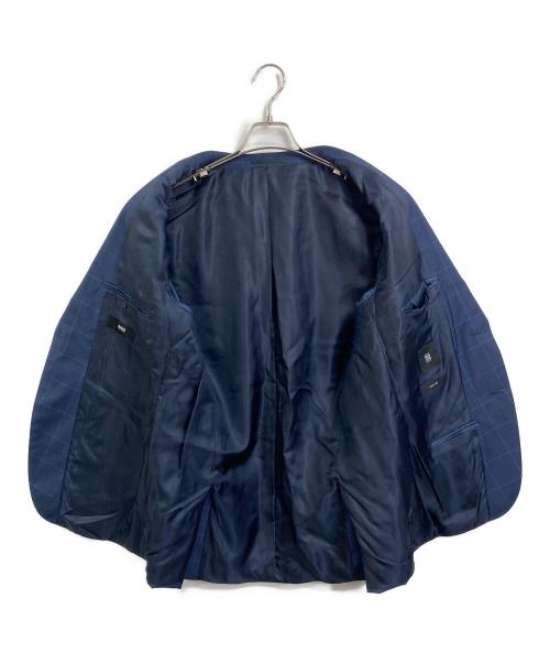 BOSS HUGO BOSS（ボス ヒューゴボス）BOSS HUGO BOSS (ボス ヒューゴボス) セットアップスーツ　ビジネススーツ ネイビー サイズ:US40R／UK50の古着・服飾アイテム