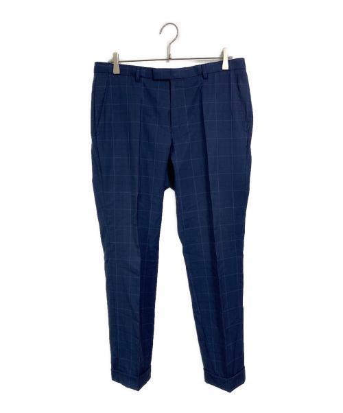 BOSS HUGO BOSS（ボス ヒューゴボス）BOSS HUGO BOSS (ボス ヒューゴボス) セットアップスーツ　ビジネススーツ ネイビー サイズ:US40R／UK50の古着・服飾アイテム