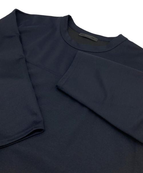 SOPHNET.（ソフネット）SOPHNET. (ソフネット) WOOL JERSEY WIDE FOOTBALL TEE ネイビー サイズ:XLの古着・服飾アイテム