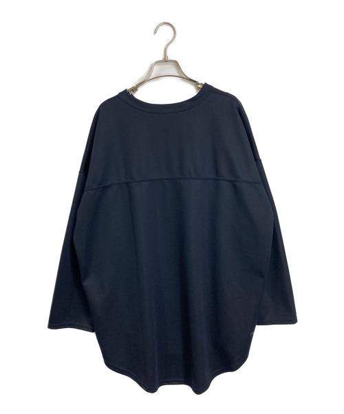 SOPHNET.（ソフネット）SOPHNET. (ソフネット) WOOL JERSEY WIDE FOOTBALL TEE ネイビー サイズ:XLの古着・服飾アイテム