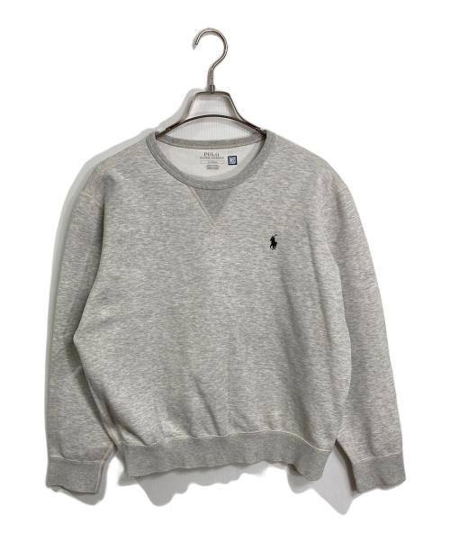 POLO RALPH LAUREN（ポロ・ラルフローレン）POLO RALPH LAUREN (ポロ・ラルフローレン) Polo Pony スウェットシャツ　グレー　ポニー　ワンポイント グレー サイズ:Mの古着・服飾アイテム