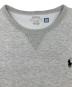 POLO RALPH LAUREN (ポロ・ラルフローレン) Polo Pony スウェットシャツ　グレー　ポニー　ワンポイント グレー サイズ:M：5000円