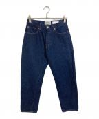 YAECAヤエカ）の古着「9-13W DENIM PANTS TAPERED / デニムパンツテーパード」｜インディゴ