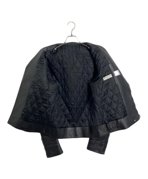 BALENCIAGA（バレンシアガ）BALENCIAGA (バレンシアガ) 15AW アレキサンダー ワン期 カウレザーライダースジャケット ブラック サイズ:48の古着・服飾アイテム