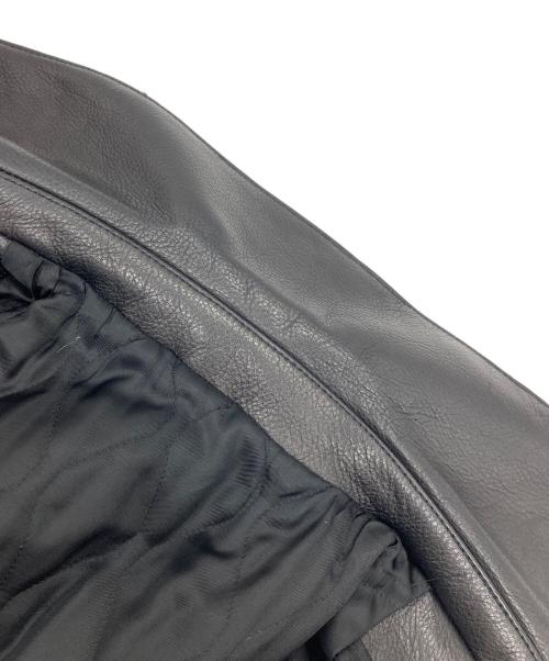 BALENCIAGA（バレンシアガ）BALENCIAGA (バレンシアガ) 15AW アレキサンダー ワン期 カウレザーライダースジャケット ブラック サイズ:48の古着・服飾アイテム