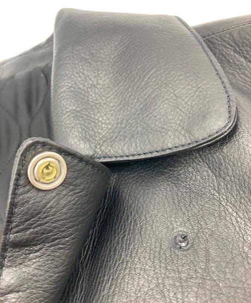 BALENCIAGA（バレンシアガ）BALENCIAGA (バレンシアガ) 15AW アレキサンダー ワン期 カウレザーライダースジャケット ブラック サイズ:48の古着・服飾アイテム