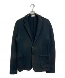 BALENCIAGA（バレンシアガ）の古着「16SS ボンディング スナップボタンテーラードジャケット」｜ブラック