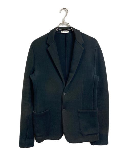 BALENCIAGA（バレンシアガ）BALENCIAGA (バレンシアガ) 16SS ボンディング スナップボタンテーラードジャケット ブラック サイズ:Sの古着・服飾アイテム