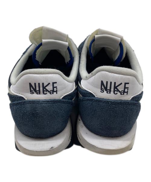 NIKE（ナイキ）NIKE (ナイキ) sacai (サカイ) FRAGMENTS (フラグメント) LD Waffl　　ブラックエンデッド ブルー ネイビー サイズ:US8の古着・服飾アイテム