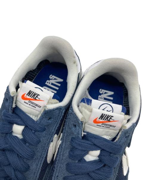 NIKE（ナイキ）NIKE (ナイキ) sacai (サカイ) FRAGMENTS (フラグメント) LD Waffl　　ブラックエンデッド ブルー ネイビー サイズ:US8の古着・服飾アイテム