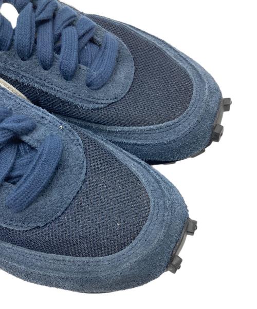 NIKE（ナイキ）NIKE (ナイキ) sacai (サカイ) FRAGMENTS (フラグメント) LD Waffl　　ブラックエンデッド ブルー ネイビー サイズ:US8の古着・服飾アイテム