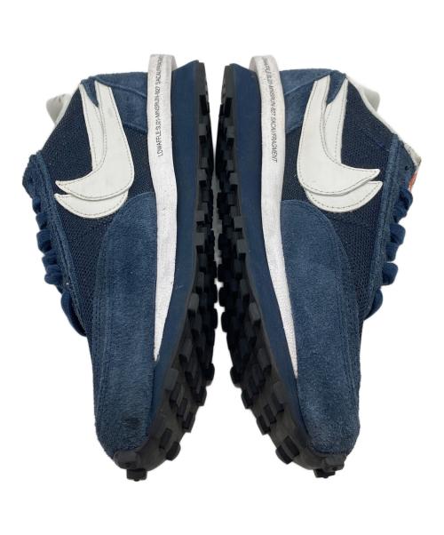 NIKE（ナイキ）NIKE (ナイキ) sacai (サカイ) FRAGMENTS (フラグメント) LD Waffl　　ブラックエンデッド ブルー ネイビー サイズ:US8の古着・服飾アイテム