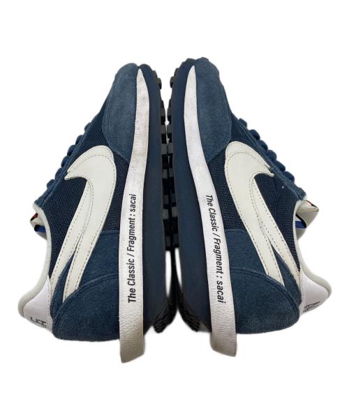NIKE（ナイキ）NIKE (ナイキ) sacai (サカイ) FRAGMENTS (フラグメント) LD Waffl　　ブラックエンデッド ブルー ネイビー サイズ:US8の古着・服飾アイテム