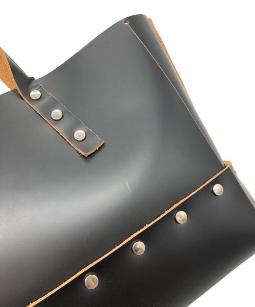 HENDER SCHEME（エンダースキーマ）Hender Scheme (エンダースキーマ) assemble rectangle bag M レザートート ブラック サイズ:実寸参照の古着・服飾アイテム