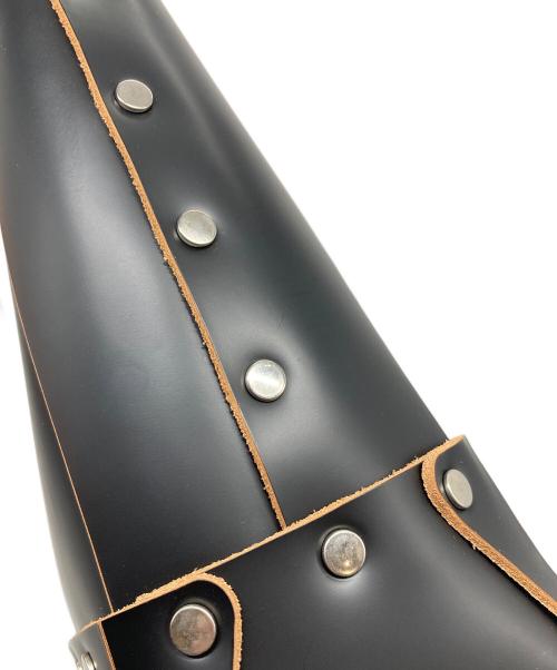 HENDER SCHEME（エンダースキーマ）Hender Scheme (エンダースキーマ) assemble rectangle bag M レザートート ブラック サイズ:実寸参照の古着・服飾アイテム
