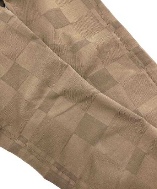 BLACK LABEL CRESTBRIDGE（ブラックレーベル クレストブリッジ）BLACK LABEL CRESTBRIDGE (ブラックレーベル クレストブリッジ) シャードーチェックパンツ　カジュアルパンツ ブラウン サイズ:Sの古着・服飾アイテム