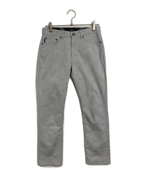 BLACK LABEL CRESTBRIDGE（ブラックレーベル クレストブリッジ）BLACK LABEL CRESTBRIDGE (ブラックレーベル クレストブリッジ) シャドーチェックパンツ　カジュアルパンツ グレー サイズ:Sの古着・服飾アイテム