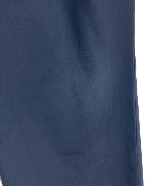 HYKE（ハイク）HYKE (ハイク) STRETCH WIDEパンツ　ストレッチ　ワイドパンツ　日本製 ネイビー サイズ:2の古着・服飾アイテム
