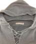 UNDERCOVER (アンダーカバー) FRAGMENT DESIGN (フラグメントデザイン) レースアップ スウェット パーカー　ブラック　フーディー ブラック サイズ:M：8000円