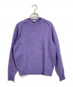 BOWTEバウト）の古着「5G SHETLAND TASTE CREW NECK  journal standard L'essage取扱」｜パープル