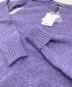 中古・古着 bowte (バウト) 5G SHETLAND TASTE CREW NECK  journal standard L'essage取扱 パープル サイズ:FREE 未使用品：20000円