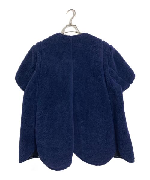 BOWTE（バウト）bowte (バウト) WOOL BOA ROUND HEM BLOUSON ネイビー サイズ:FREE 未使用品の古着・服飾アイテム