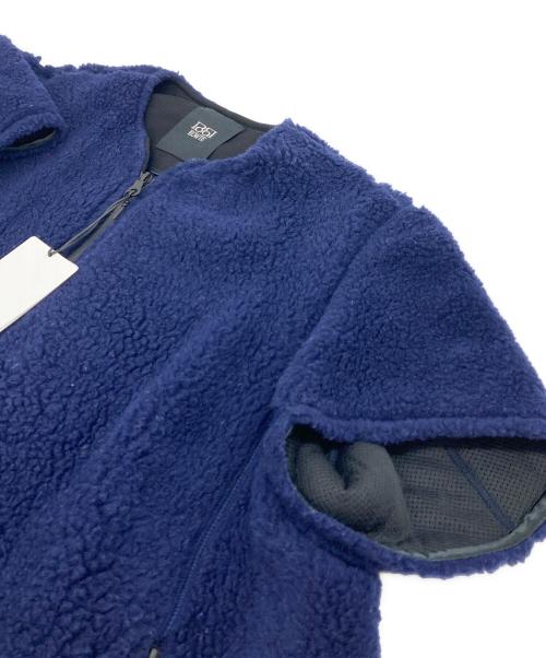 BOWTE（バウト）bowte (バウト) WOOL BOA ROUND HEM BLOUSON ネイビー サイズ:FREE 未使用品の古着・服飾アイテム