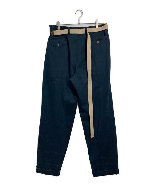 MAISON EUREKA（メゾンエウレカ）MAISON EUREKA (メゾンエウレカ) VINTAGE REWORK CHINOS  USEDパンツ　日本製 ネイビー サイズ:Sの古着・服飾アイテム