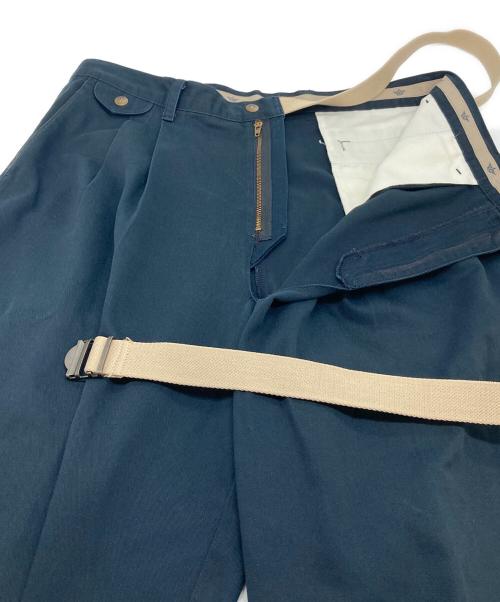 MAISON EUREKA（メゾンエウレカ）MAISON EUREKA (メゾンエウレカ) VINTAGE REWORK CHINOS  USEDパンツ　日本製 ネイビー サイズ:Sの古着・服飾アイテム
