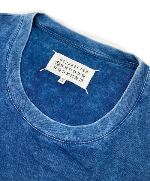 Maison Margiela（メゾンマルジェラ）Maison Margiela (メゾンマルジェラ) インディゴ染めTシャツ コットンTシャツ インディゴ サイズ:XSの古着・服飾アイテム
