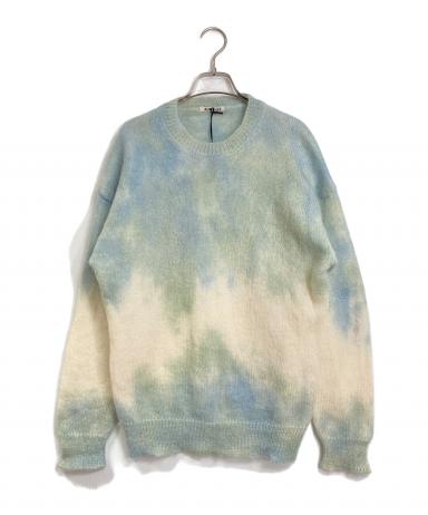 中古・古着通販】AURALEE (オーラリー) SUPER KID MOHAIR TIE DYE KNIT