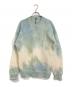 AURALEE（オーラリー）の古着「SUPER KID MOHAIR TIE DYE KNIT」｜黄緑