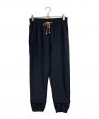 NEHERAネヘラ）の古着「SUMMER WOOL TWILL TROUSERS」｜ブラック