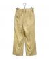 AURALEE (オーラリー) HARD TWIST FINX ORGANDY PANTS イエロー サイズ:1 未使用品：12000円