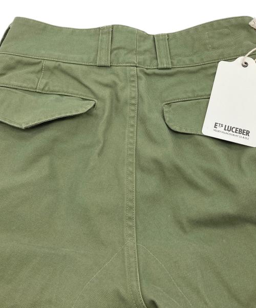 ets luceber（ルースバー）ets luceber (ルースバー) M47 CARGO PANTS カーゴパンツ　日本製 カーキ サイズ:Sの古着・服飾アイテム