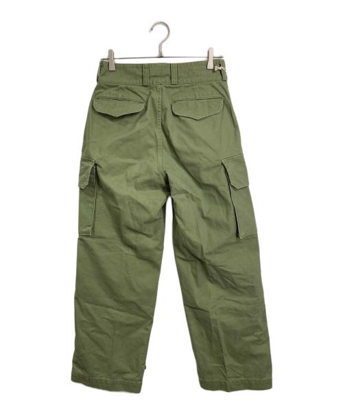 ets luceber（ルースバー）ets luceber (ルースバー) M47 CARGO PANTS カーゴパンツ　日本製 カーキ サイズ:Sの古着・服飾アイテム