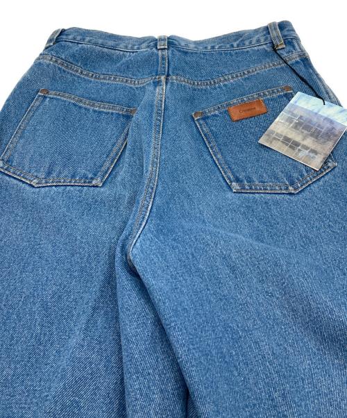 CristaSeya（クリスタセヤ）Cristaseya (クリスタセヤ) BLEACHED DENIM HIGH-WAISTED JEANS インディゴ サイズ:Sの古着・服飾アイテム