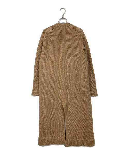 AURALEE（オーラリー）AURALEE (オーラリー) キャメル100％ロングカーディガン ベージュ サイズ:1の古着・服飾アイテム