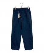 nanamicaナナミカ）の古着「ALPHADRY Wide Easy Pants ワイドイージーパンツ」｜ネイビー