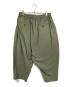 WHITE MOUNTAINEERING (ホワイトマウンテ二アニング) 8/10 LENGTH TAPERED SAROUEL PANTS カーキ サイズ:3：8000円