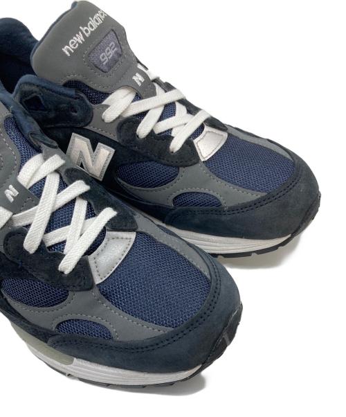 NEW BALANCE（ニューバランス）NEW BALANCE (ニューバランス) ローカットスニーカー ネイビー サイズ:US 9.5 Dの古着・服飾アイテム