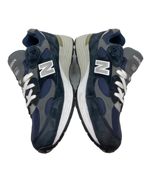 NEW BALANCE（ニューバランス）NEW BALANCE (ニューバランス) ローカットスニーカー ネイビー サイズ:US 9.5 Dの古着・服飾アイテム