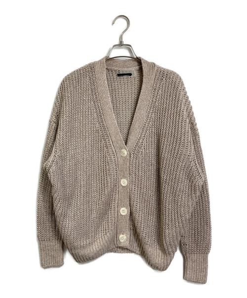 CHAOS（カオス）Chaos (カオス) アッセムリネンカーディガン グレー サイズ:FREEの古着・服飾アイテム