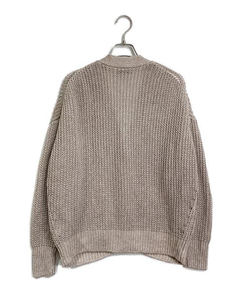 CHAOS（カオス）Chaos (カオス) アッセムリネンカーディガン グレー サイズ:FREEの古着・服飾アイテム