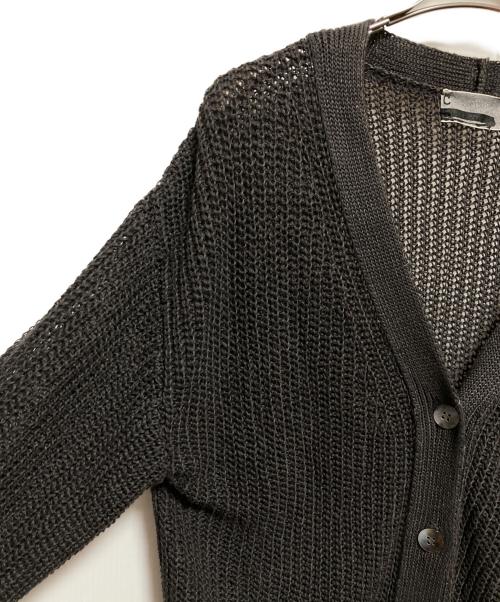 CHAOS（カオス）Chaos (カオス) リナリアニットカーディガン グレー サイズ:FREEの古着・服飾アイテム