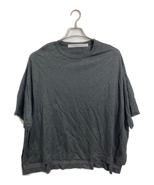 COGTHEBIGSMOKE（コグザビッグスモーク）COGTHEBIGSMOKE (コグザビッグスモーク) DELTA(デルタ) T-SHIRT  グレー サイズ:実寸参照の古着・服飾アイテム