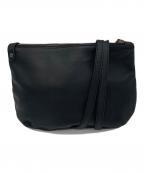 CLASKAクラスカ）の古着「Pochette Hippo noir　ショルダーバッグ　レザーバッグ」｜ブラック